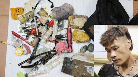 Lên cơn“ ngáo đá” dùng súng giả khống chế tài xế, cướp taxi