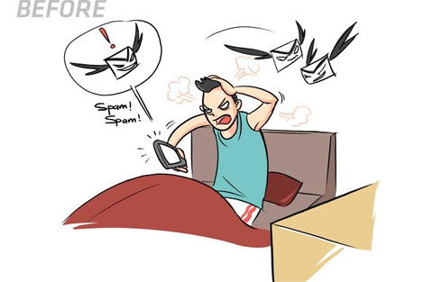 Tin nhắn rác ngày ấy, bây giờ