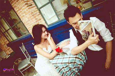 Dương Triệu Vũ, Ngọc Thanh Tâm bất ngờ kết đôi, chụp ảnh cưới lãng mạn