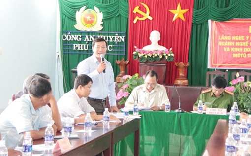 Diễn đàn “Công an lắng nghe ý kiến nhân dân”