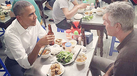 Đầu bếp Mỹ giữ bí mật về bữa bún chả với Obama suốt một năm 