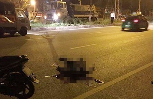 Khởi tố lái xe gây tai nạn làm Trung úy Cảnh sát khu vực tử vong