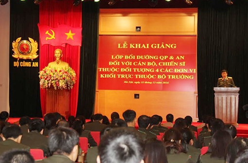 Bồi dưỡng kiến thức Quốc phòng và An ninh cho các đơn vị khối trực thuộc Bộ trưởng