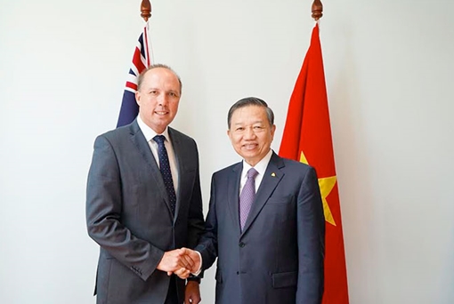 Bộ trưởng Tô Lâm thăm và làm việc tại Australia