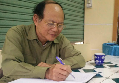 Người lính Thành cổ tri ân đồng đội