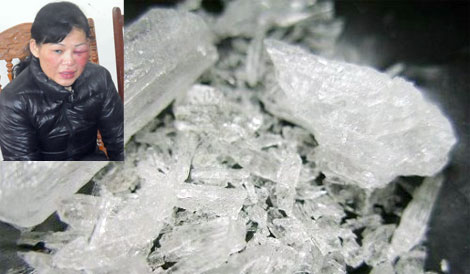 Bắt nữ quái sản xuất hơn 10kg ma túy đá ở Thủ đô