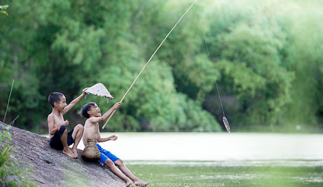 Mùa câu cá thè be