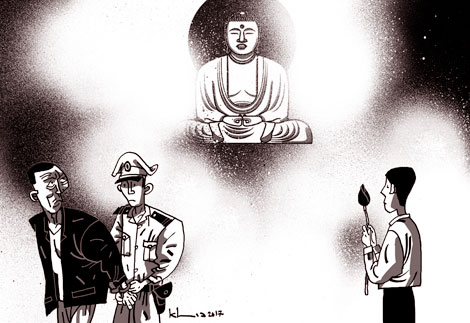 Lên chùa bẻ một cành sen