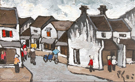 Người Việt chưa “mặn mà” với tranh Việt