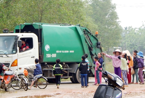 Khu xử lý chất thải rắn gây ô nhiễm môi trường