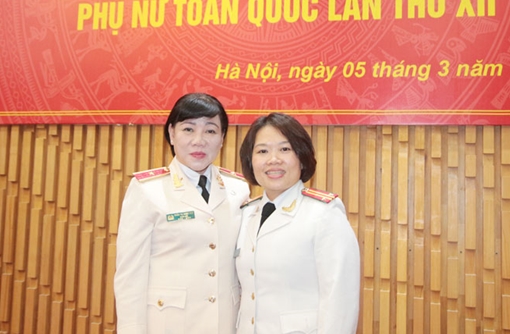 Vinh danh hai “bông hồng thép” của lực lượng CAND