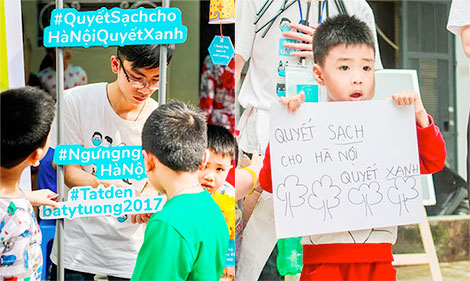 Lễ hội Tắt đèn bật ý tưởng: Hành động vì môi trường xanh