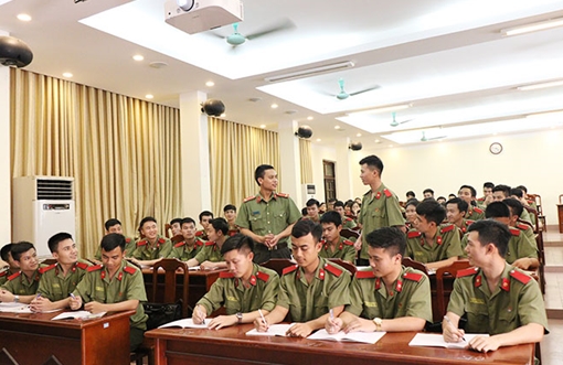 Nỗ lực xây dựng và đào tạo ngành tham mưu chỉ huy CAND bài bản, chuyên sâu