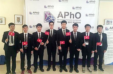 Việt Nam giành Huy chương Vàng tại kỳ thi Olimpic Vật lý Châu Á