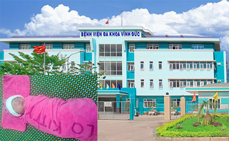 Bé gái sơ sinh bị bỏ rơi tại phòng hậu sản