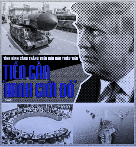 Tình hình căng thẳng trên bán đảo Triều Tiên: Tiến gần “ranh giới đỏ”