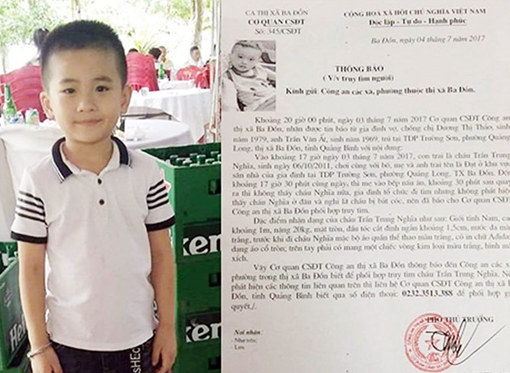 Cháu bé 6 tuổi “mất tích” bí ẩn ngay tại sân nhà