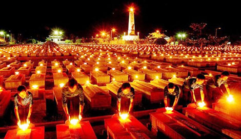 Máu đào liệt sĩ