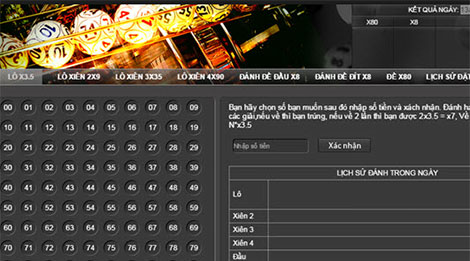 Truy tố 13 đối tượng đánh bạc trên trang web lode365.com