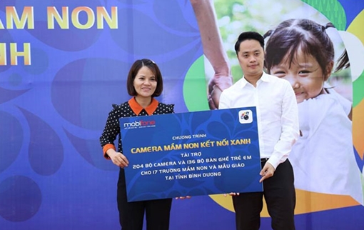 MobiFone thực hiện nhiều chương trình phúc lợi dành cho trẻ em công nhân các khu công nghiệp, khu chế xuất