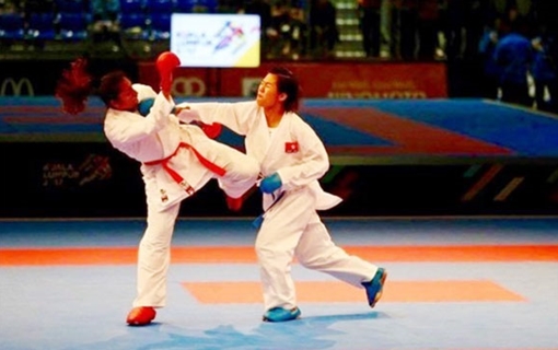 Nguyễn Thị Ngoan giành HCV lịch sử tại giải Karatedo thế giới