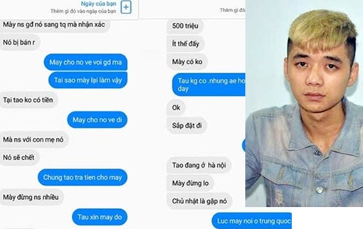 Qua đêm với bạn trai còn nhắn tin về nhà bị bắt cóc, tống tiền