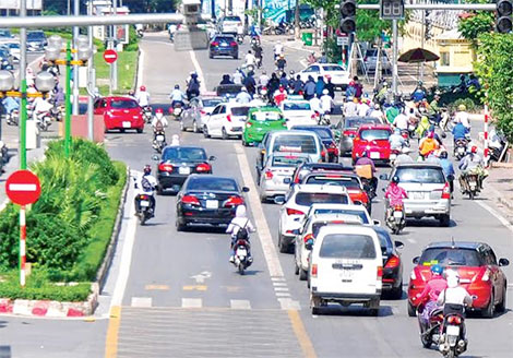 Hà Nội xây dựng chương trình quản lý phương tiện giao thông đường bộ