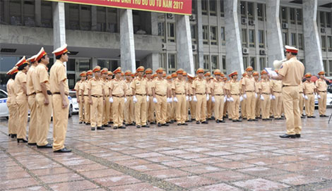 Phục vụ APEC 2017 là vinh dự lớn lao của mỗi CSGT