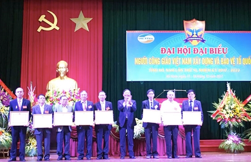 Đại hội đại biểu người công giáo Việt Nam xây dựng và bảo vệ Tổ quốc tỉnh Hà Nam lần thứ VI