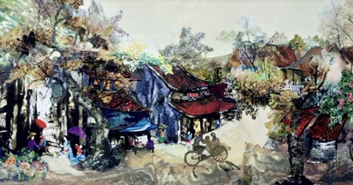 Khai mạc triển lãm "Sắc màu Bắc - Trung - Nam"