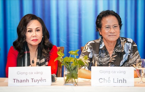 Chế Linh hát cùng “người tình âm nhạc” Thanh Tuyền  ở Hà Nội