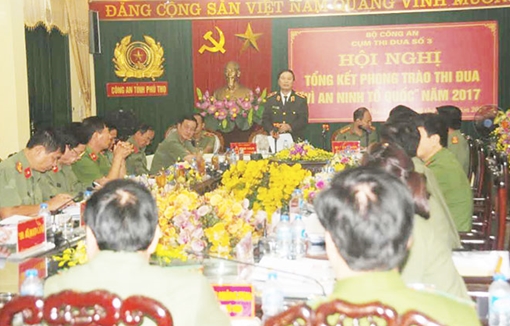 Cụm thi đua số 3, Bộ Công an tổng kết phong trào thi đua “Vì an ninh Tổ quốc” năm 2017