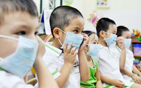 Gia tăng trẻ nhỏ mắc cúm mùa