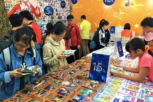 Ngày sách Việt Nam 2018: Văn hóa đọc khởi sắc