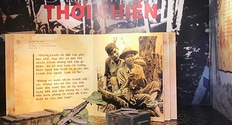 Khai mạc triển lãm “Thư, nhật ký thời chiến”