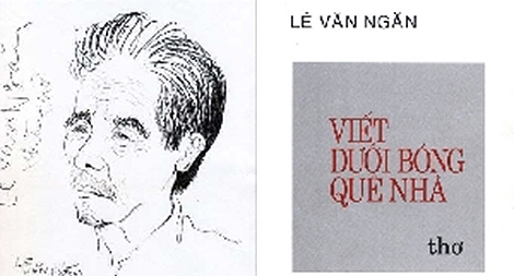 Thi sĩ Lê Văn Ngăn: Viết dưới bóng quê nhà