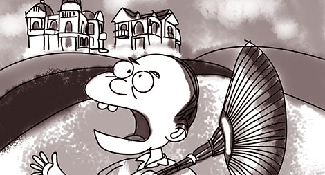 Chổi đót và ngân sách