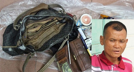 Vào quán cà phê trộm túi xách có 200 triệu đồng và 5 lượng vàng