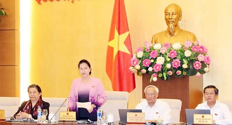 Phiên họp thứ 26 Ủy ban Thường vụ Quốc hội diễn ra từ ngày 8 đến 13-8