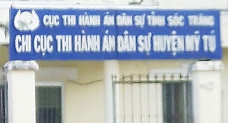 Hàng loạt cán bộ thi hành án ở Sóc Trăng “dính chàm”