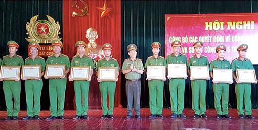 Xây dựng lực lượng CSCĐ tinh nhuệ, sẵn sàng chiến đấu, ra quân là chiến thắng