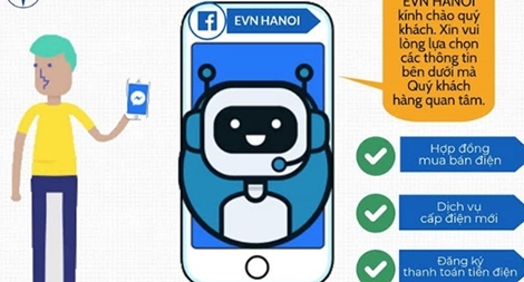 EVN HANOI tiếp tục phát triển trí tuệ nhân tạo trong chăm sóc khách hàng