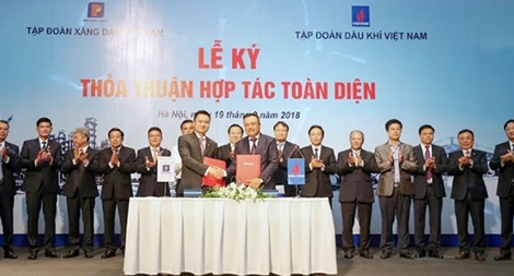 PVN và Petrolimex ký Thoả thuận hợp tác toàn diện