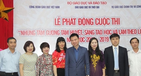 Phát động cuộc thi “Những tấm gương tâm huyết, sáng tạo học theo lời Bác”