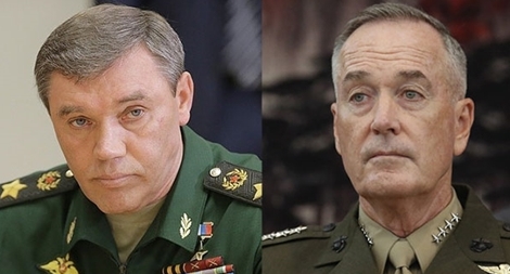 Lãnh đạo quân đội Nga, Mỹ điện đàm về tình hình Syria