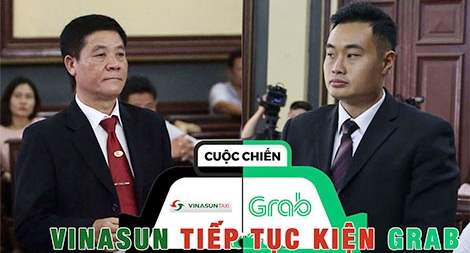 Vinasun kháng cáo đòi Grab bồi thường thêm 36 tỷ đồng