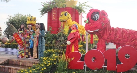 Đường hoa 10 tỷ tại Đồng Nai chính thức đón khách tham quan