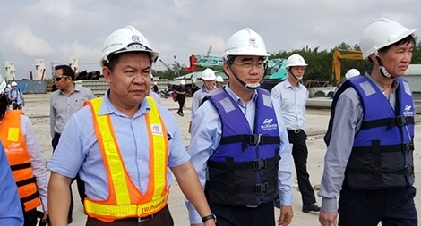 Tháo gỡ nhiều vướng mắc để dự án chống ngập cán đích