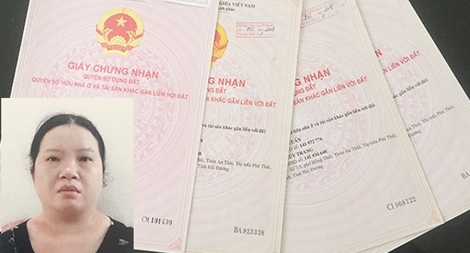 Nguyên cán bộ Hội Người mù làm giả sổ đỏ, lừa đảo hàng tỷ đồng