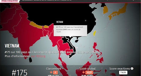 RSF lại giở trò hề “bảng xếp hạng tự do báo chí”